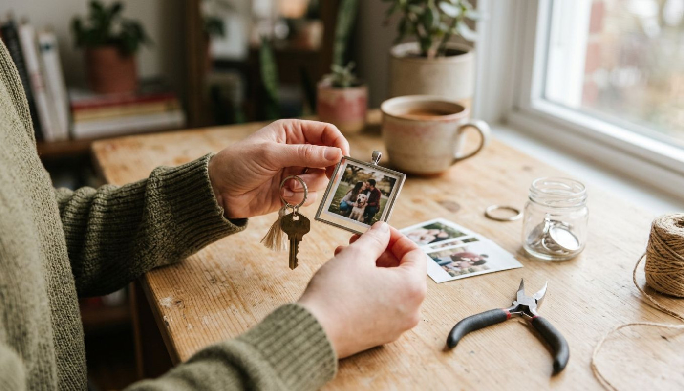 Guide pour créer un porte-clés photo parfait